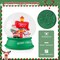 Costway 4 FT Christmas Inflatable Santa Snow Globe Light Up Crystal Ball with Snowman